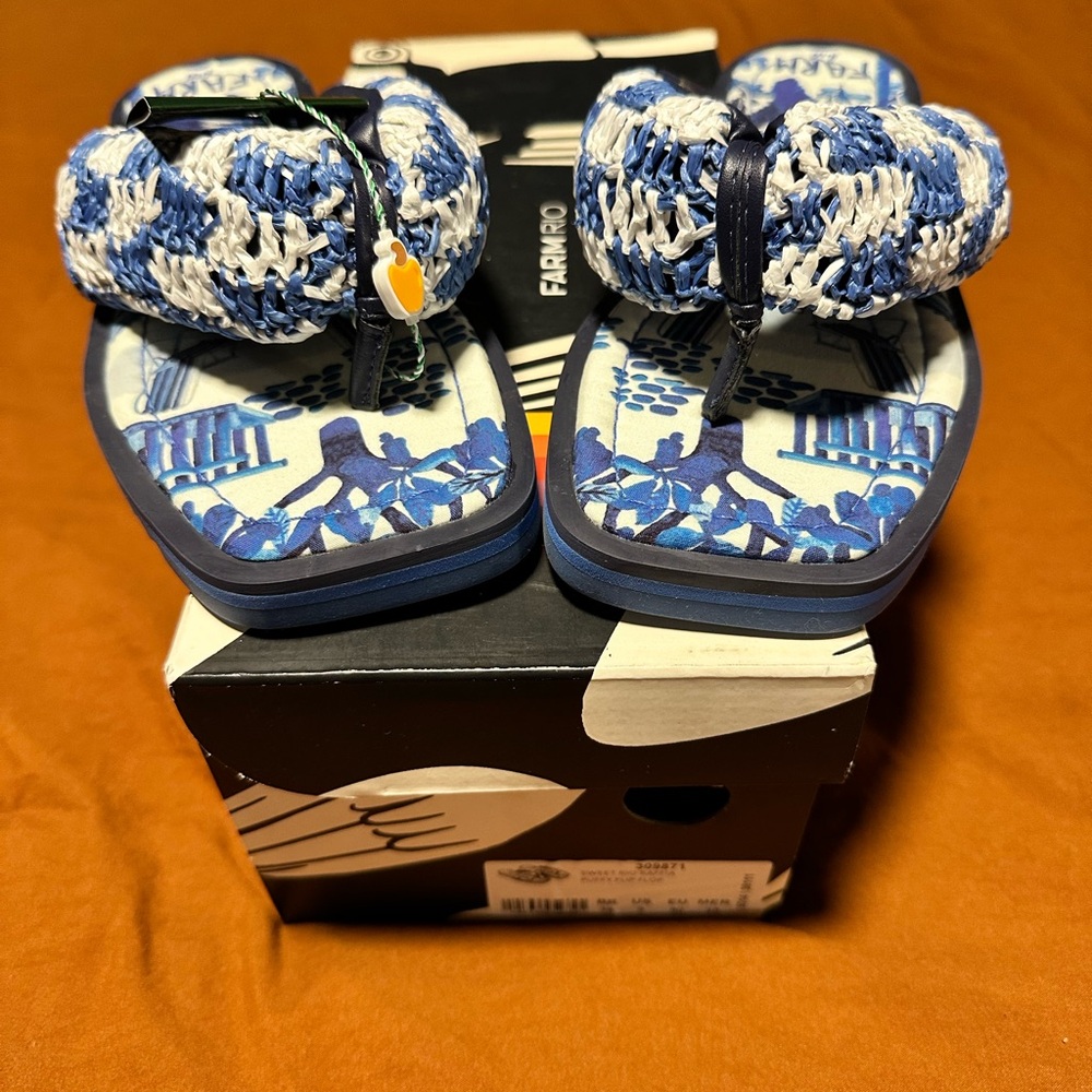 FARM Rio Raffia Puffy Flip Flop - Picture 5 of 10